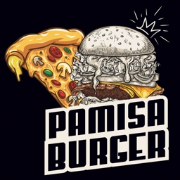 Parmisa Burger & Pizza logo.